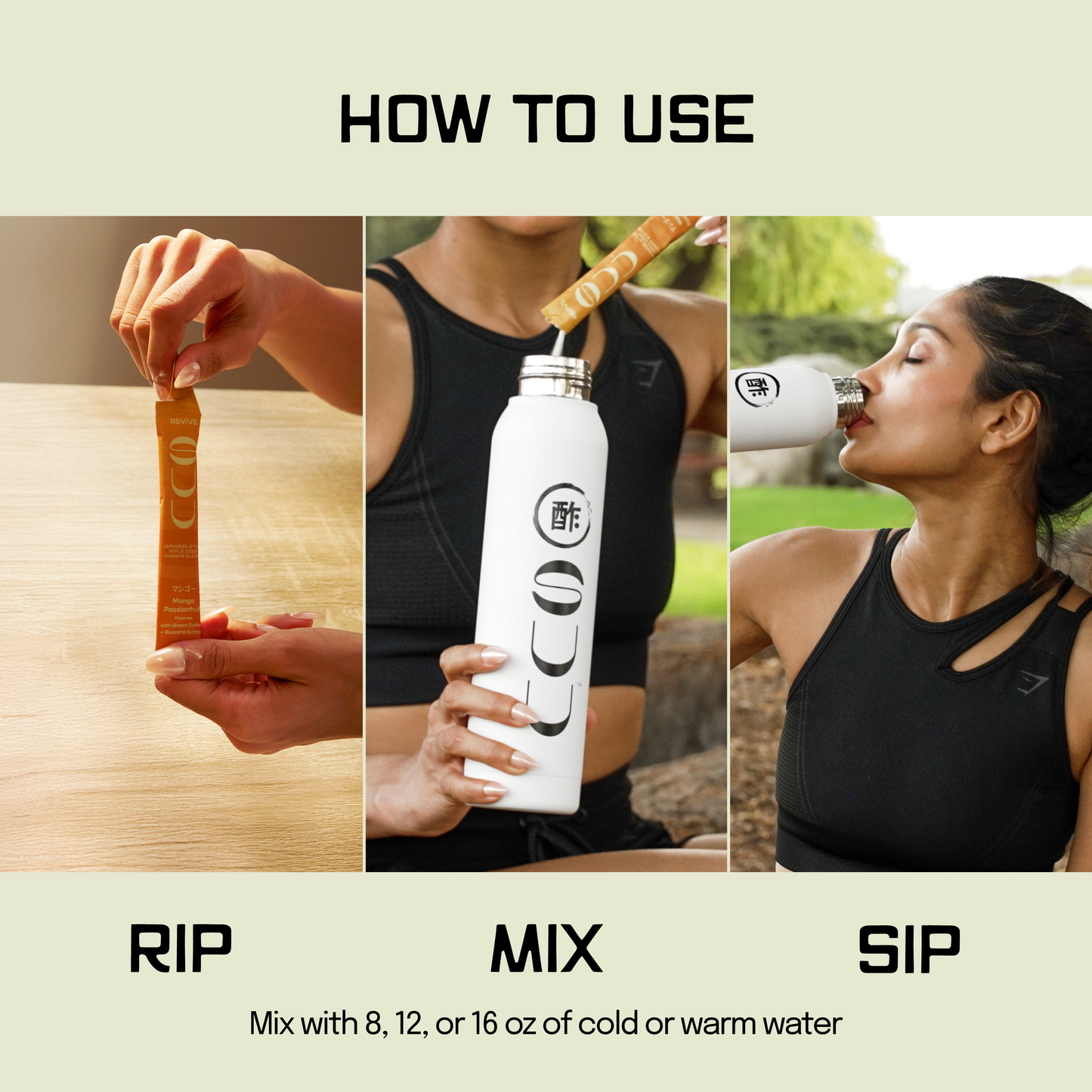 ENERGY + HYDRATION + GUT BALANCE