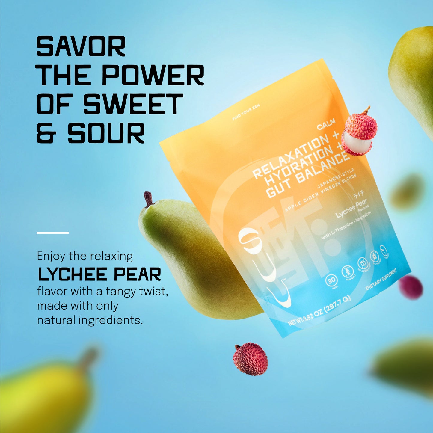 RELAXATION + HYDRATION + GUT BALANCE