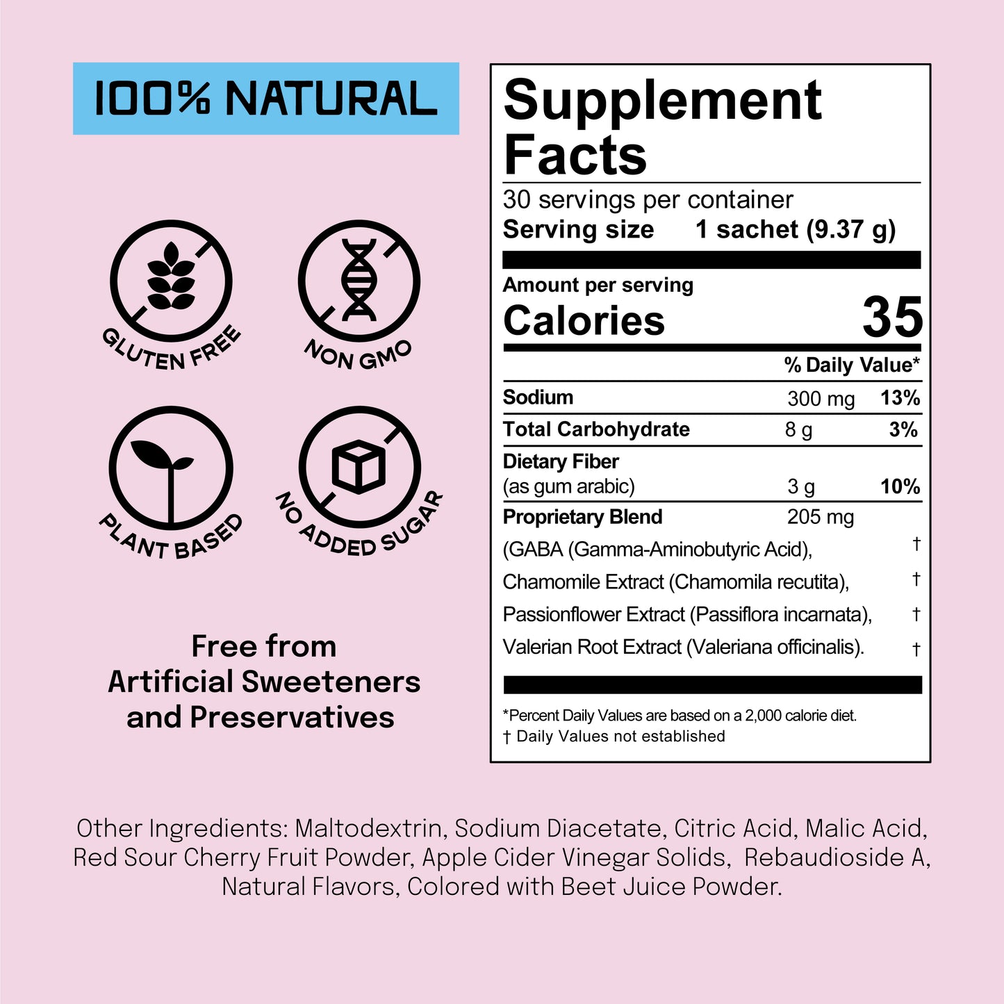 SLEEP SUPPORT + HYDRATION + GUT BALANCE