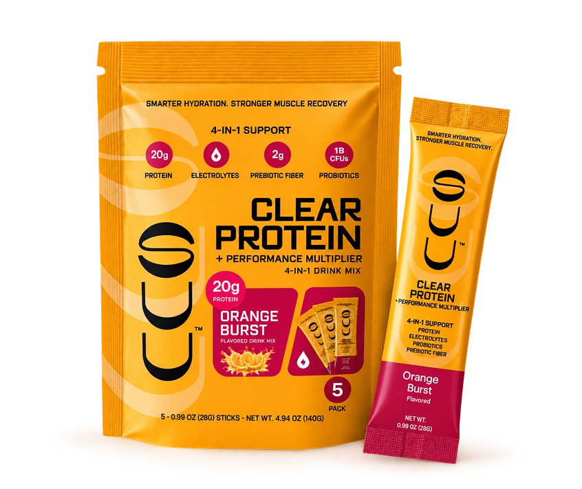 Clear Protein - Orange Burst