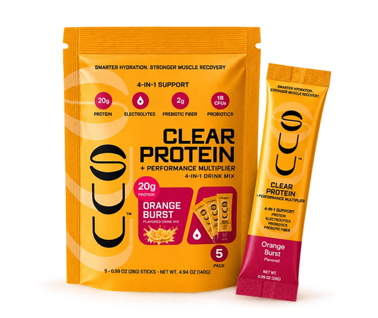 Clear Protein - Orange Burst