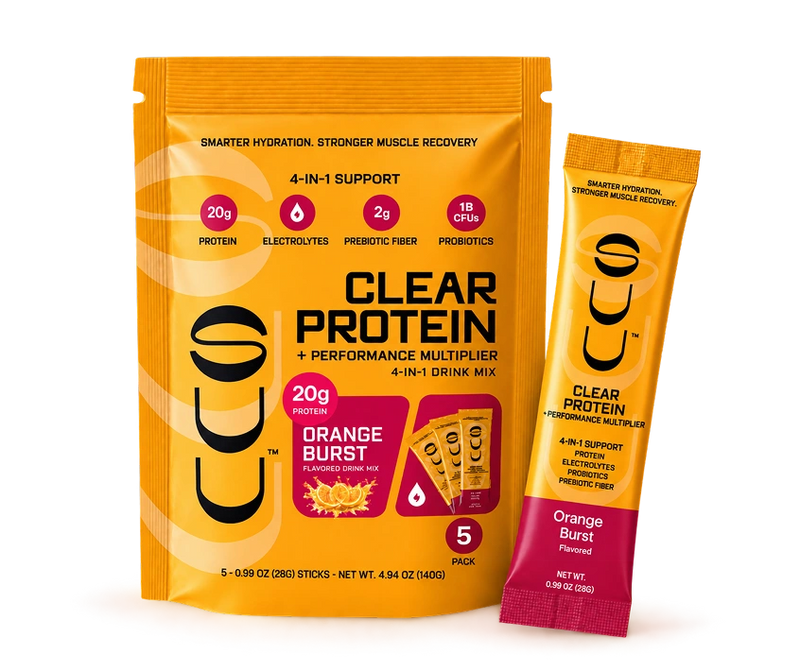 Clear Protein - Orange Burst
