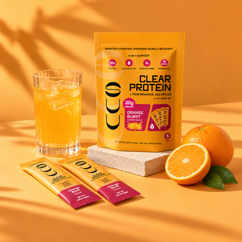 Clear Protein - Orange Burst