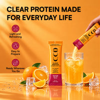 Clear Protein - Orange Burst
