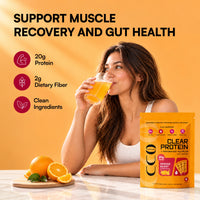 Clear Protein - Orange Burst