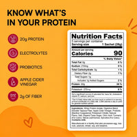 Clear Protein - Orange Burst