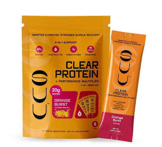 Clear Protein - Orange Burst